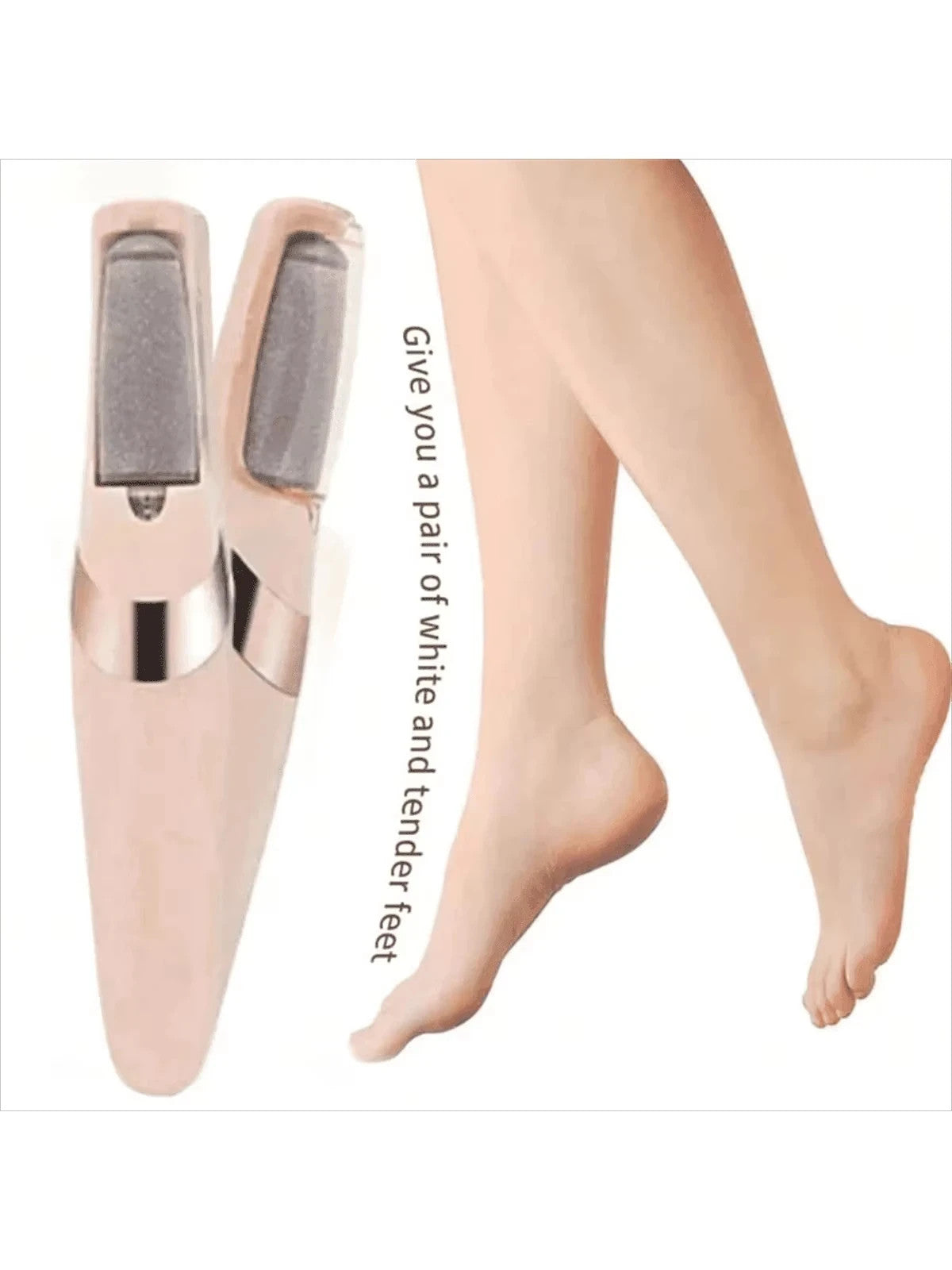 Electric foot file callus remover, USB rechargeable hard skin remover – photo 12