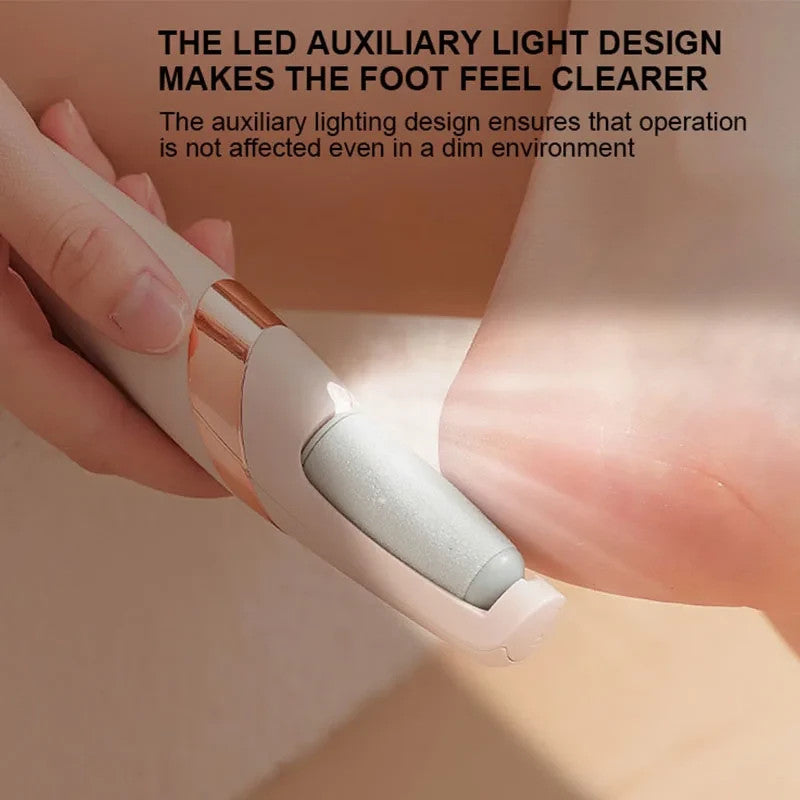 Electric foot file callus remover, USB rechargeable hard skin remover – photo 3