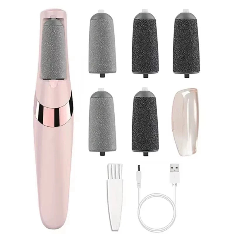 Electric foot file callus remover, USB rechargeable hard skin remover – photo 15